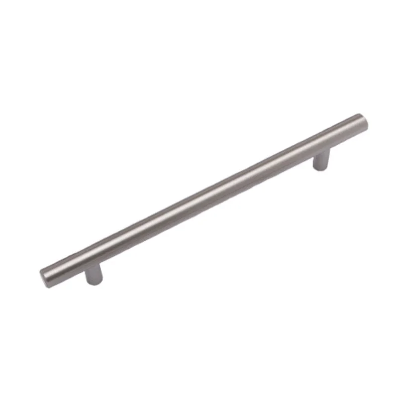 12" Stainless Steel cabinet pulls with screws. 288mm - Brushed Nickel Finish