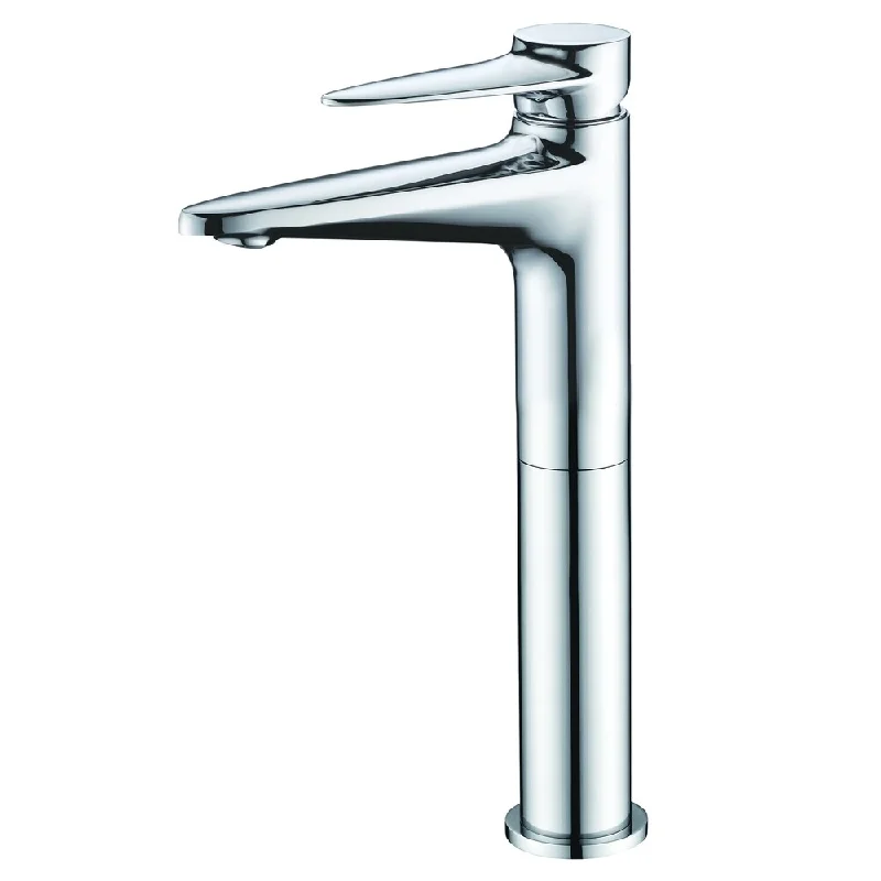 ALFI brand AB1771-PC Polished Chrome Tall Single Hole Bathroom Faucet - Silver