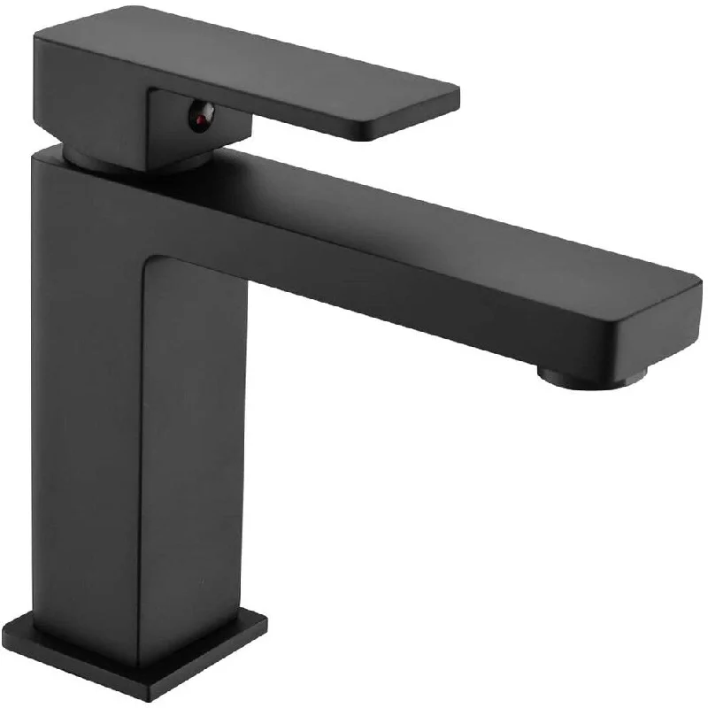 Black Bathroom Faucet,Faucet for Bathroom Sink,Single Hole Faucet