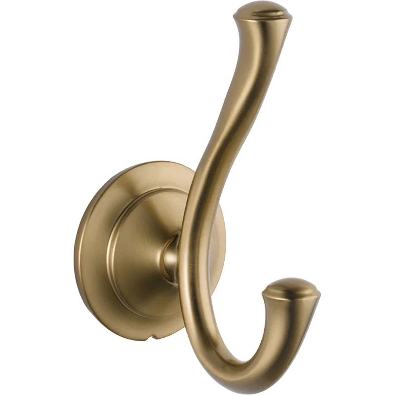 Delta Linden Collection Champagne Bronze Single Robe Hook 555662