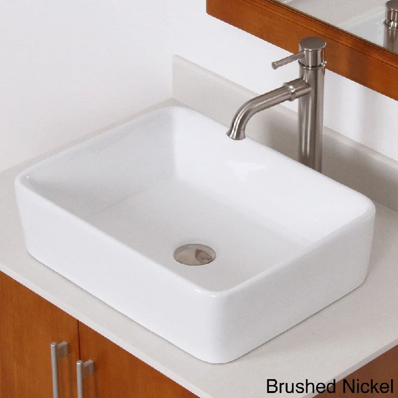 Brushed Nickel Faucet+Sink