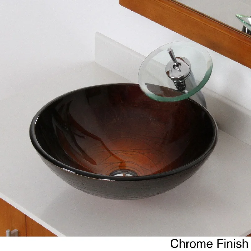 Chrome Finsh Faucet+Sink