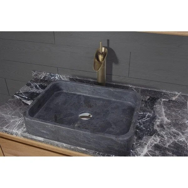 Heidi Over the Counter Vessel Stone Basin Sink