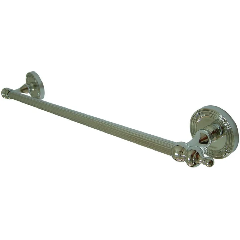 Kingston Brass Chrome Templeton 18" Single Towel Bar Rack BA9912C