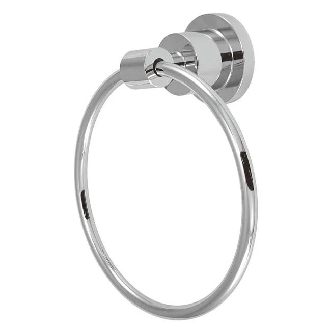 Kingston Brass Concord Bathroom Accessories Chrome 6" Towel Ring BA8214C