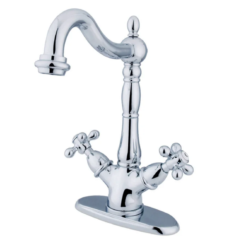 Kingston Brass Heritage Two-Handle Vessel Sink Faucet