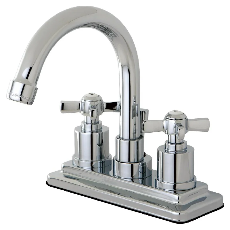 Kingston Brass KS8661ZX 4" Centerset Bathroom Faucet Polished Chrome