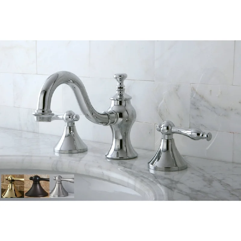 Kingston Brass Victorian Nuovo Lever Widespread Bathroom Faucet