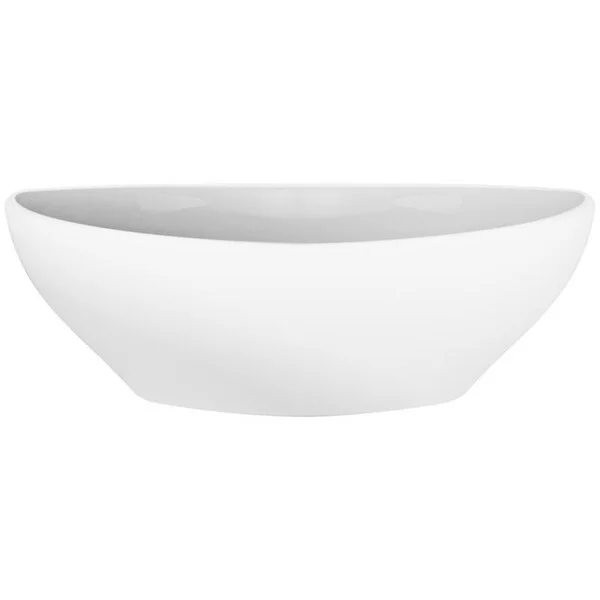 V2045 Ticor 16.25 in. Nautilus Series Ceramic Oval Vessel Sink