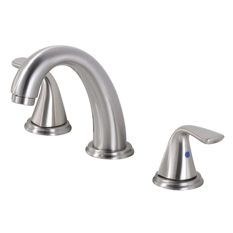 WOWOW Widespread Double Handle Bathroom Faucet