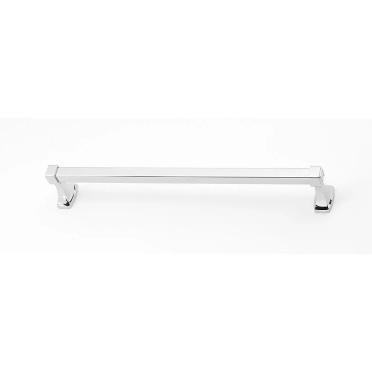 Towel Bar Cube Bath 18 Inch Polished Chrome Brass 3-1/16 Inch