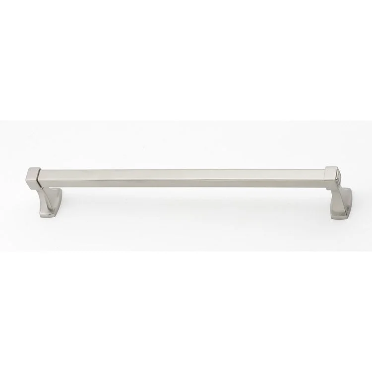 Towel Bar Cube Bath 18 Inch Satin Nickel Brass 3-1/16 Inch