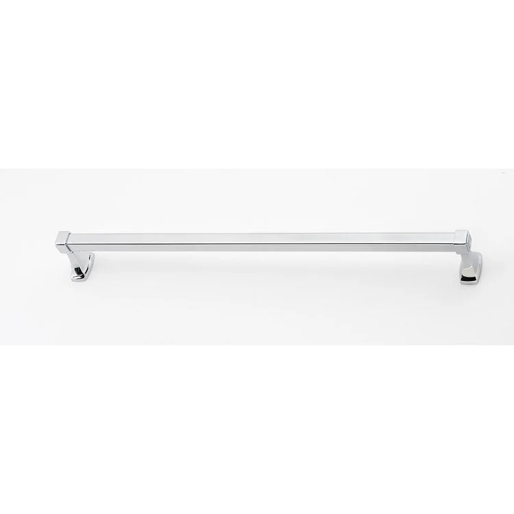 Towel Bar Cube Bath 24 Inch Unlacquered Brass 3-1/16 Inch