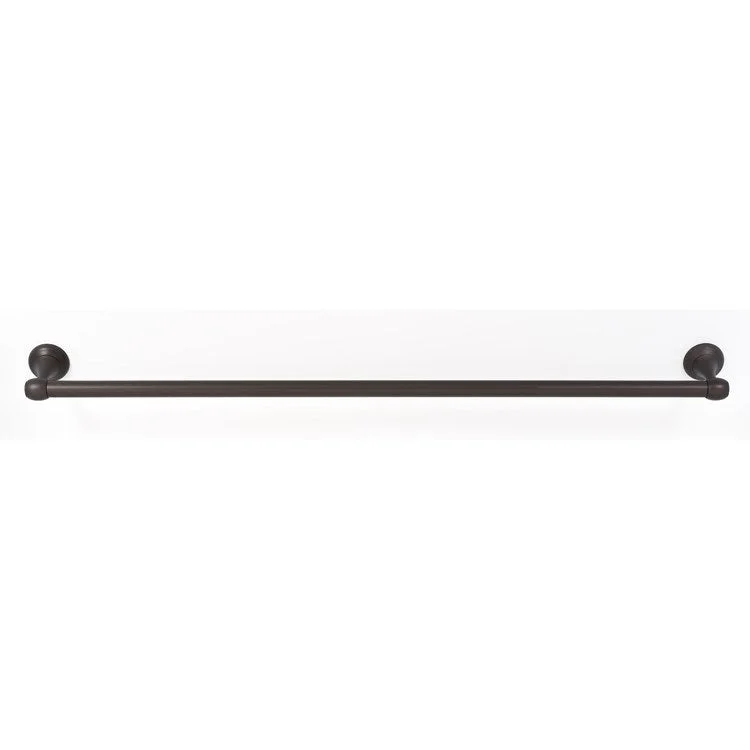 Towel Bar Royale Bath 30 Inch Chocolate Bronze Brass 2-3/4 Inch