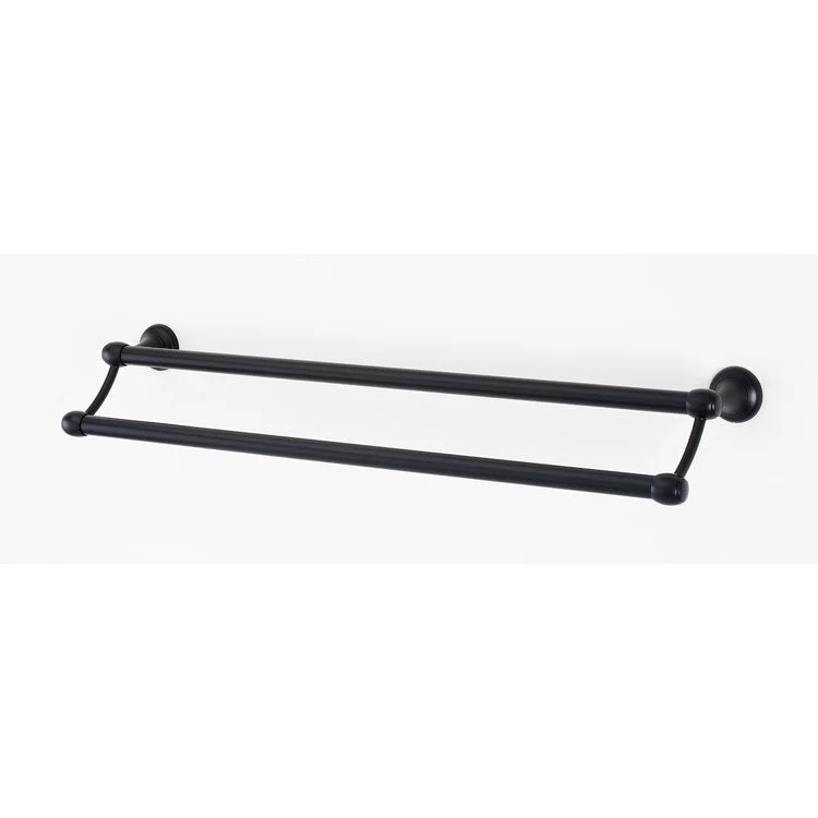 Towel Bar Royale Bath 24 Inch Double Bronze Brass 5-9/16 Inch