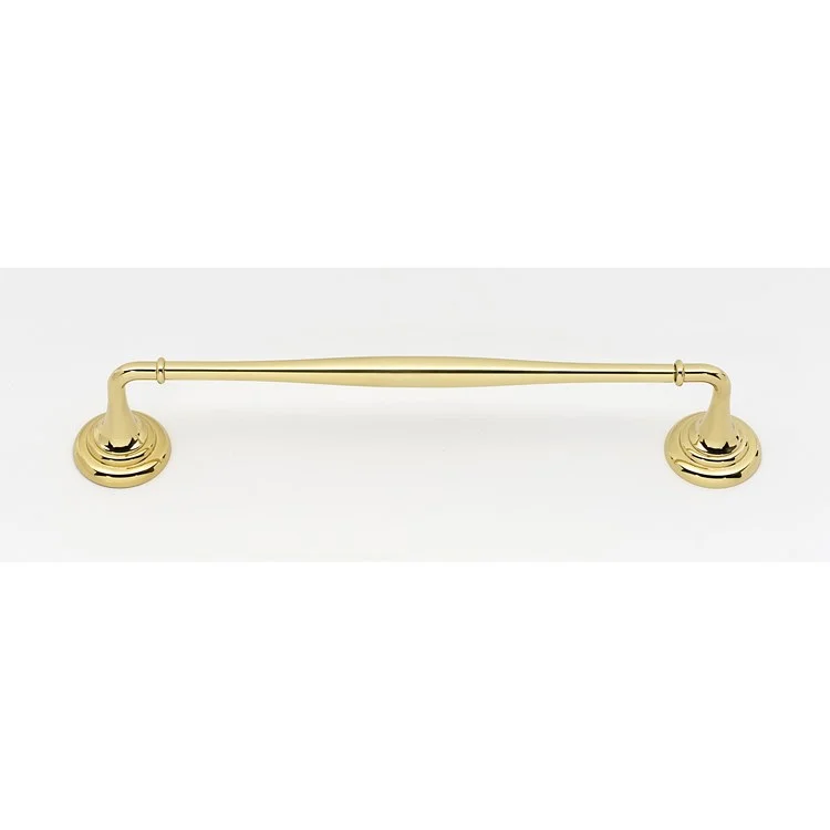 Towel Bar Charlie's Bath 12 Inch Polished Brass 2-3/4 Inch