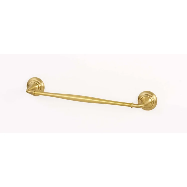 Towel Bar Charlie's Bath 12 Inch Satin Brass 2-3/4 Inch