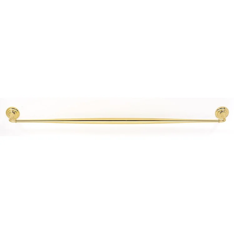 Towel Bar Charlie's Bath 30 Inch Polished Brass 2-3/4 Inch