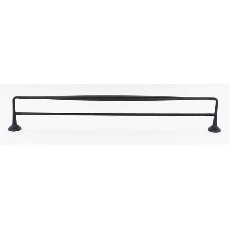 Towel Bar Charlie's Bath 30 Inch Double Bronze Brass 5-5/16 Inch