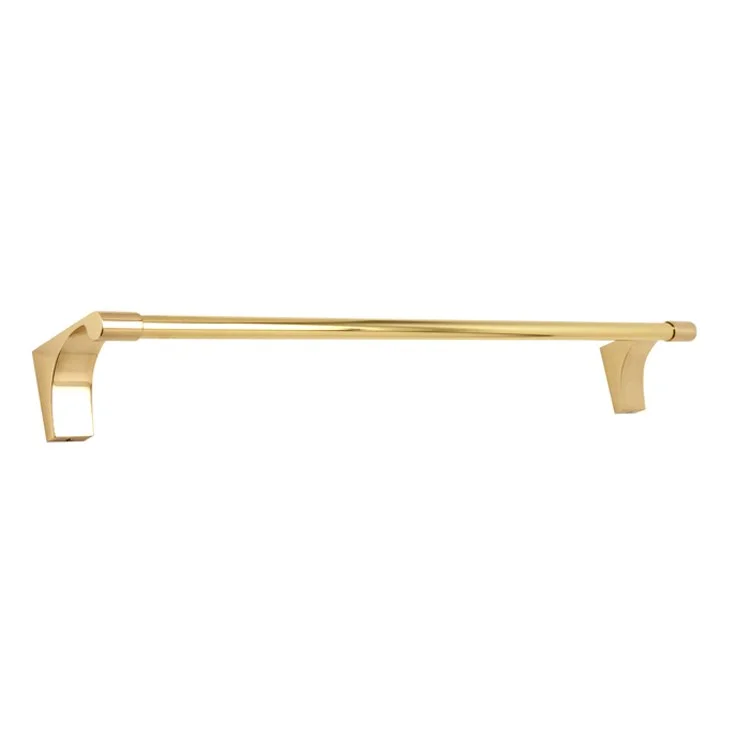 Towel Bar Luna 18 Inch Polished Brass 2-3/4 Inch