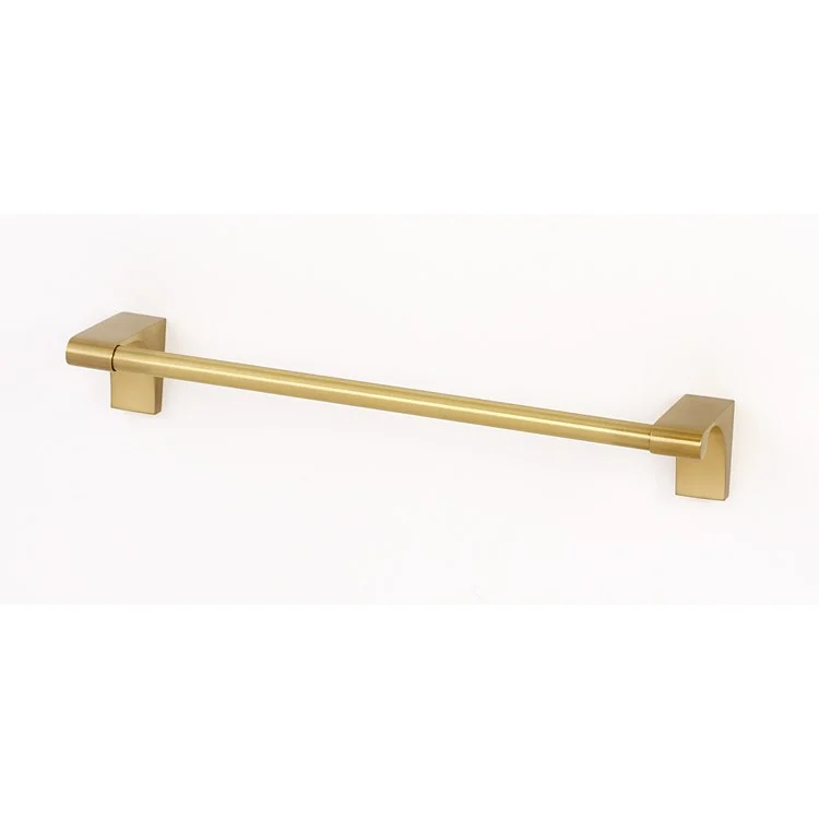 Towel Bar Luna 18 Inch Satin Brass 2-3/4 Inch