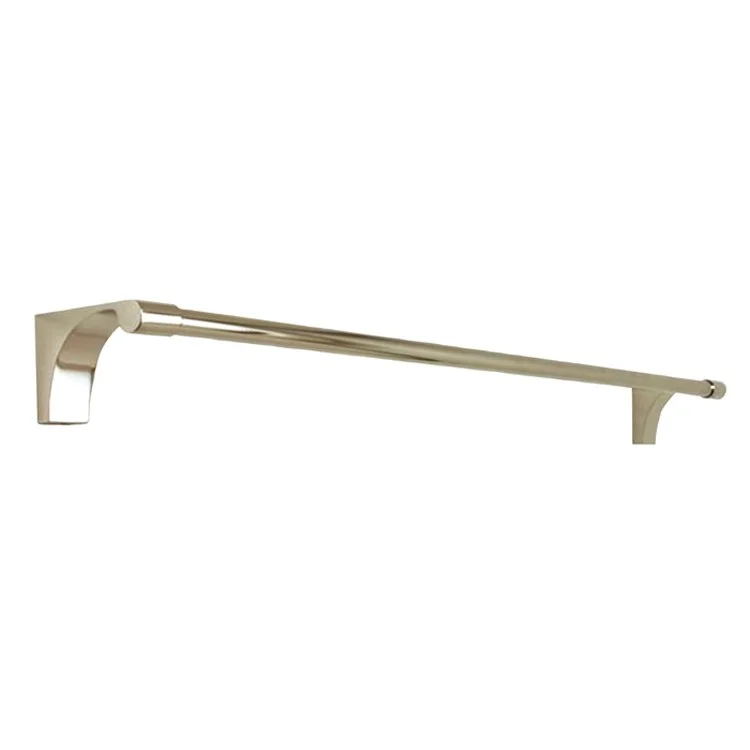 Towel Bar Luna 24 Inch Polished Nickel Brass 2-3/4 Inch