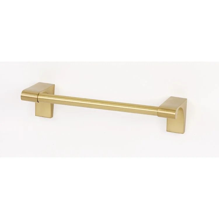 Towel Bar Luna 8 Inch Satin Brass 2-3/4 Inch