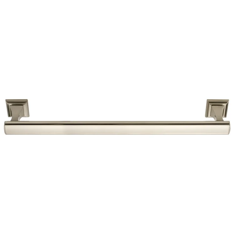 Towel Bar Manhattan Bath 18 Inch Satin Nickel Brass 3 Inch