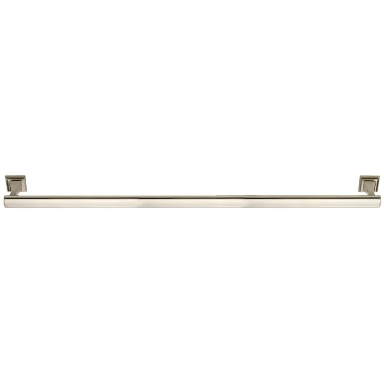 Towel Bar Manhattan Bath 30 Inch Satin Nickel Brass 3 Inch