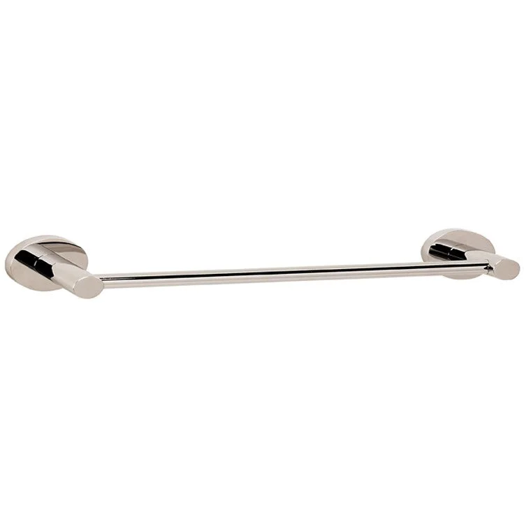 Towel Bar Contemporary 3 Bath 18 Inch Polished Nickel Brass 2-3/4 Inch