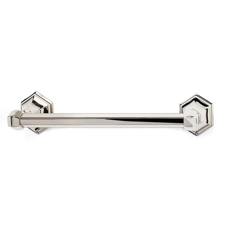 Towel Bar Nicole Bath 12 Inch Polished Nickel Brass 3-1/8 Inch