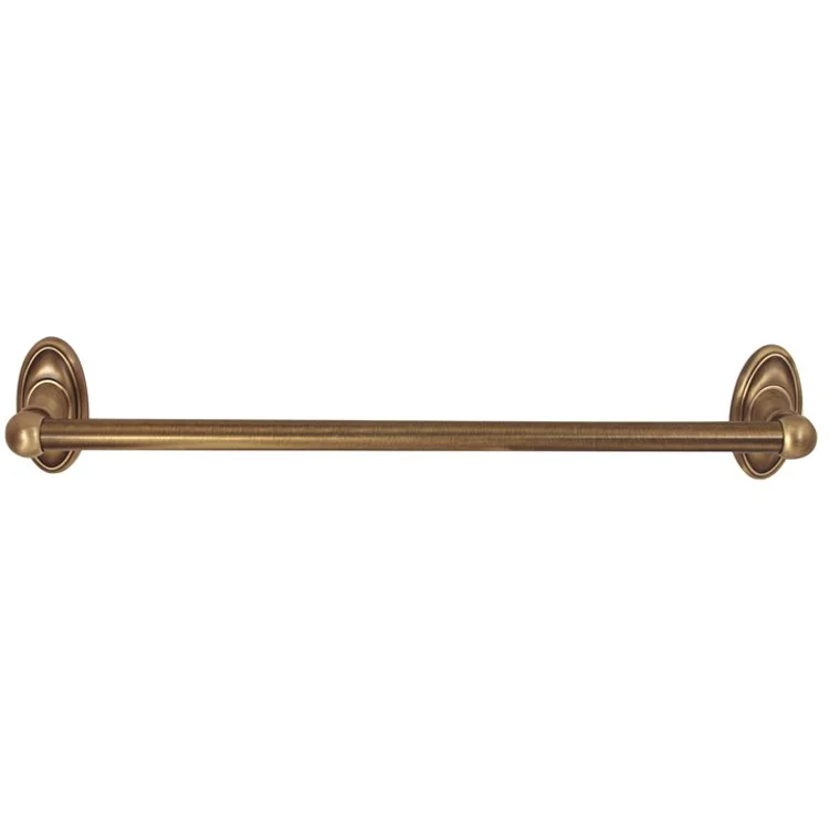 Towel Bar Classic Traditional Bath 12 Inch Antique English Matte Brass 3-1/4 Inch