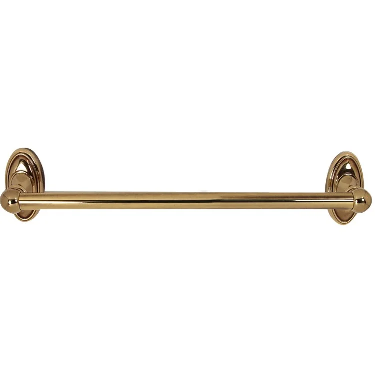 Towel Bar Classic Traditional Bath 12 Inch Polished Antique Brass 3-1/4 Inch