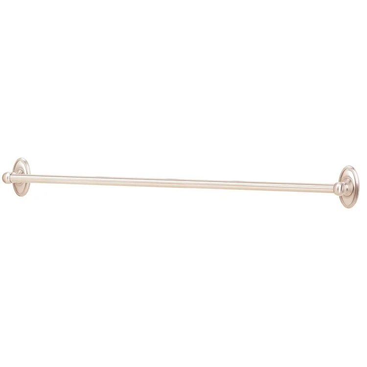 Towel Bar Classic Traditional Bath 30 Inch Polished Nickel Brass 3-1/4 Inch