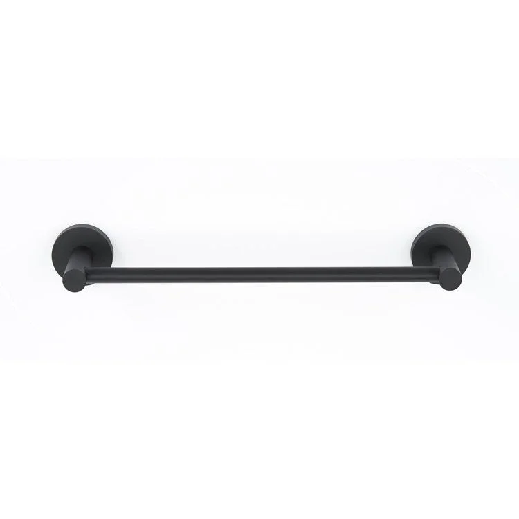 Towel Bar Contemporary I Bath 18 Inch Matte Black Brass 2-3/8 Inch