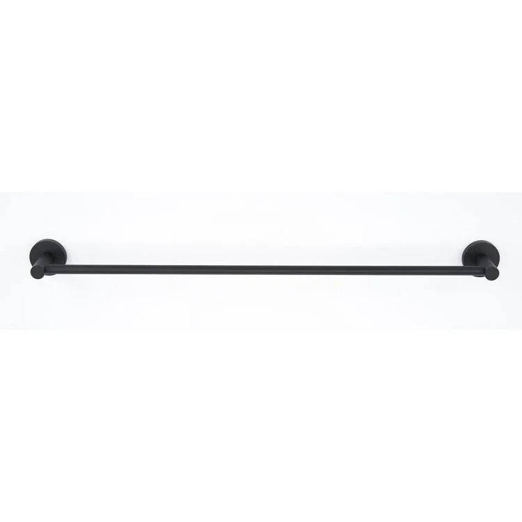 Towel Bar Contemporary I Bath 30 Inch Matte Black Brass 2-3/8 Inch