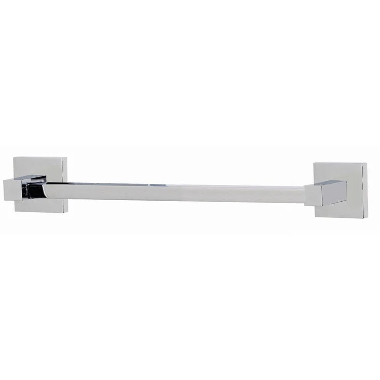 Towel Bar Contemporary II Bath 12 Inch Polished Nickel Brass 2-1/4 Inch