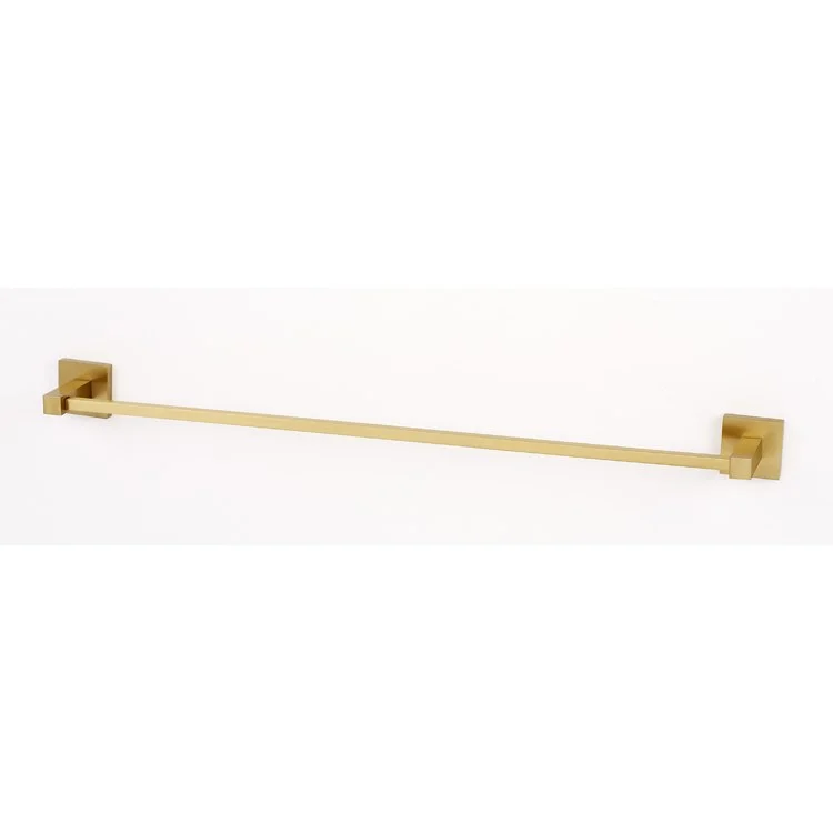 Towel Bar Contemporary II Bath 24 Inch Satin Brass 2-1/4 Inch