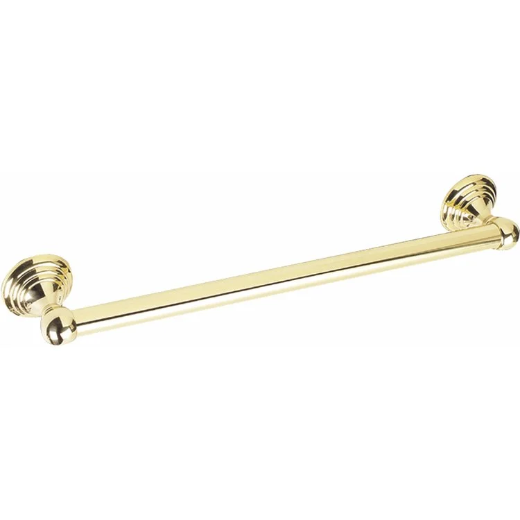 Towel Bar Embassy Bath 30 Inch Polished Brass 3-1/4 Inch