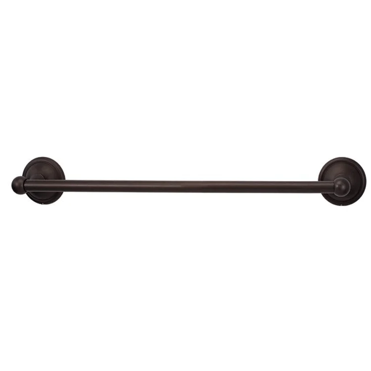 Towel Bar Yale Bath 18 Inch Chocolate Bronze Brass 3-1/8 Inch