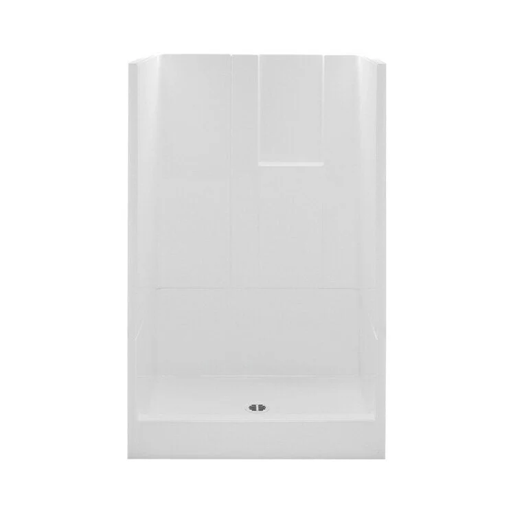 Shower Module 48 x 34 x 72 Inch Acrylic White 3 Pieces