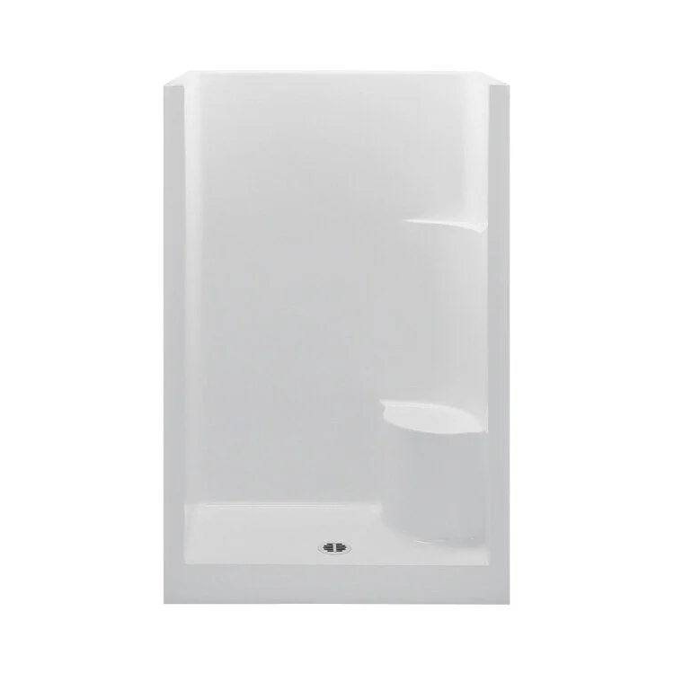 Shower Module 48 x 33 x 72 Inch Acrylic Linen 1 Pieces Left Hand Seat