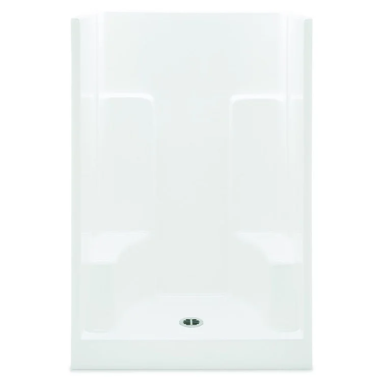 Shower Module 48 x 35 x 72 Inch Acrylic White 1 Piece 2 Seats