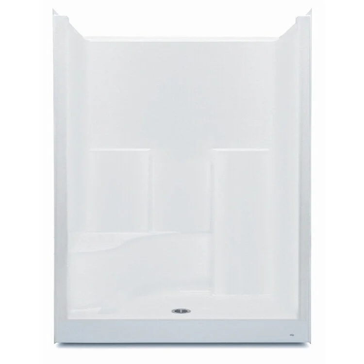 Shower Module 60 x 36 x 76 Inch Acrylic Biscuit 1 Pieces Left Hand Seat