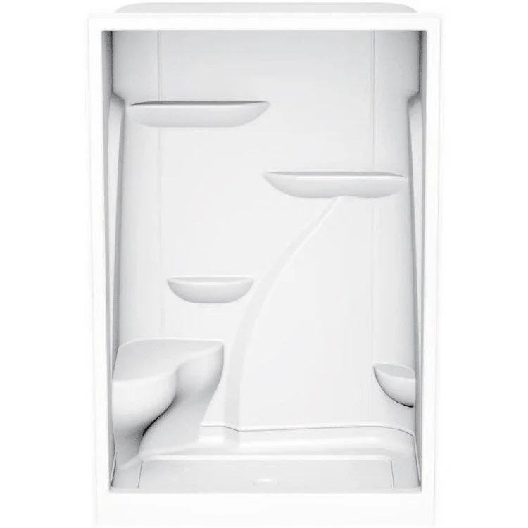 Shower Module 60 x 36 x 90 Inch Acrylic White 1 Pieces Right Hand Seat