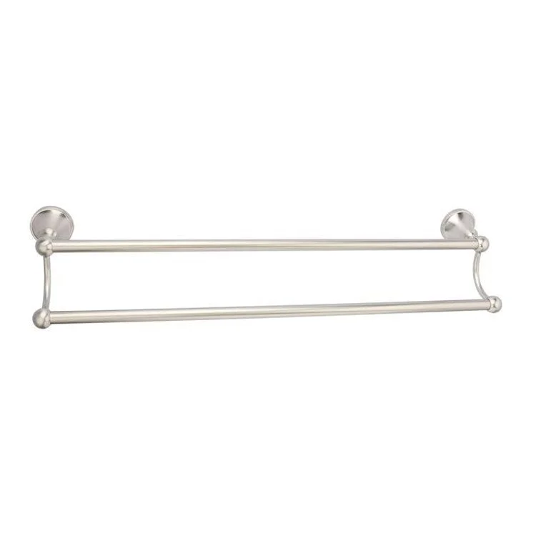 Towel Bar 18 Inch Gleason Brushed Nickel Brass 6 Inch