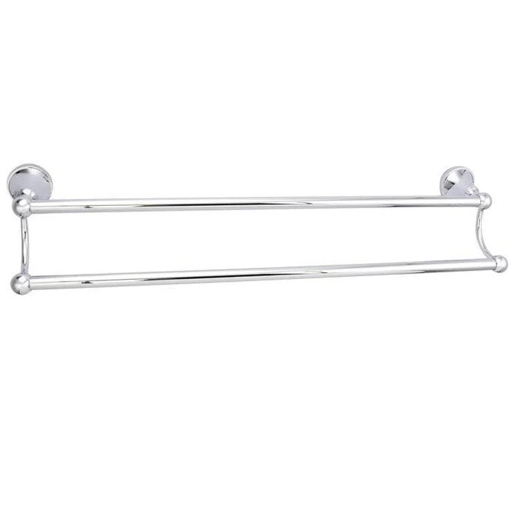 Towel Bar 18 Inch Gleason Polished Chrome Brass 6 Inch