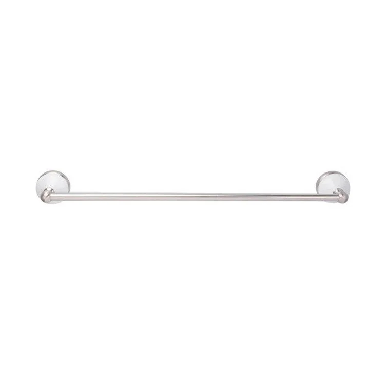 Towel Bar 18 Inch Anja Brushed Nickel Brass 3-1/2 Inch