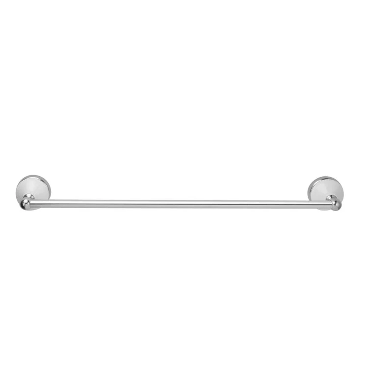 Towel Bar 24 Inch Anja Polished Chrome Brass 3-1/2 Inch