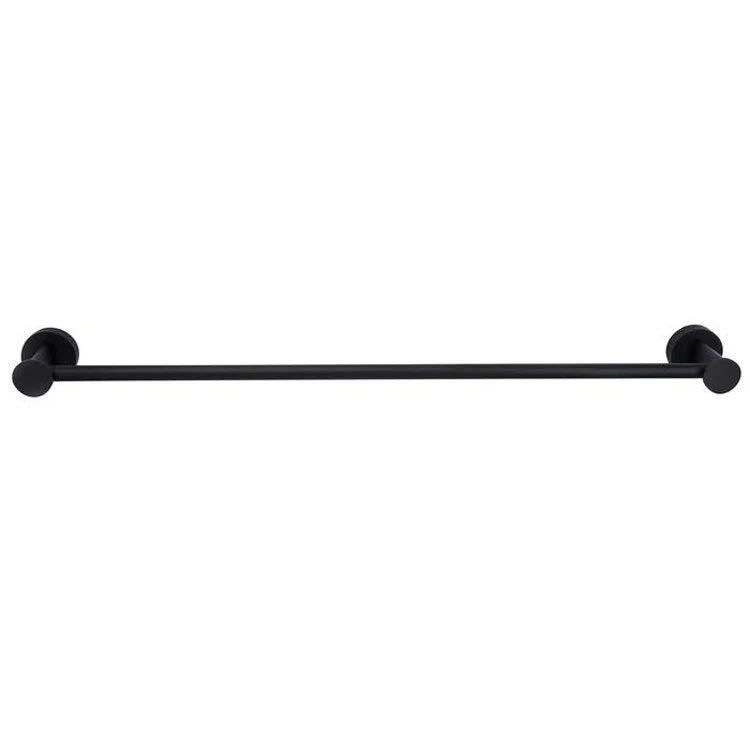 Towel Bar 18 Inch Plumer Matte Black Brass 3 Inch